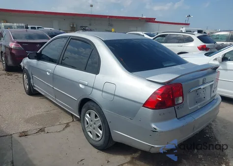 2003 Honda Civic Lx из США, поврежденный, VIN 2HGES166X3H625136